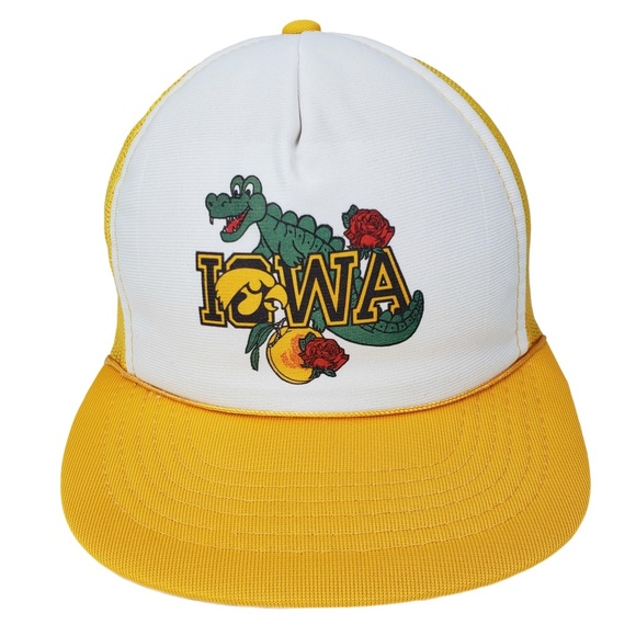 iowa hawkeye hat vintage